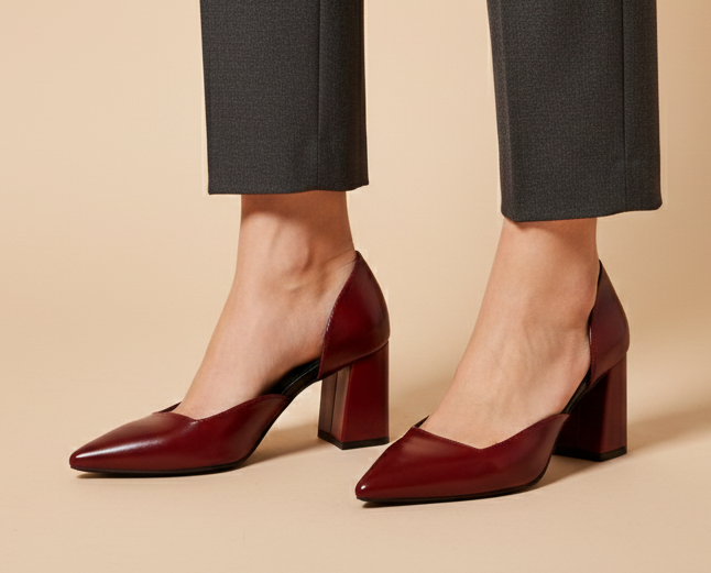 Rich Burgundy 7cm blocks