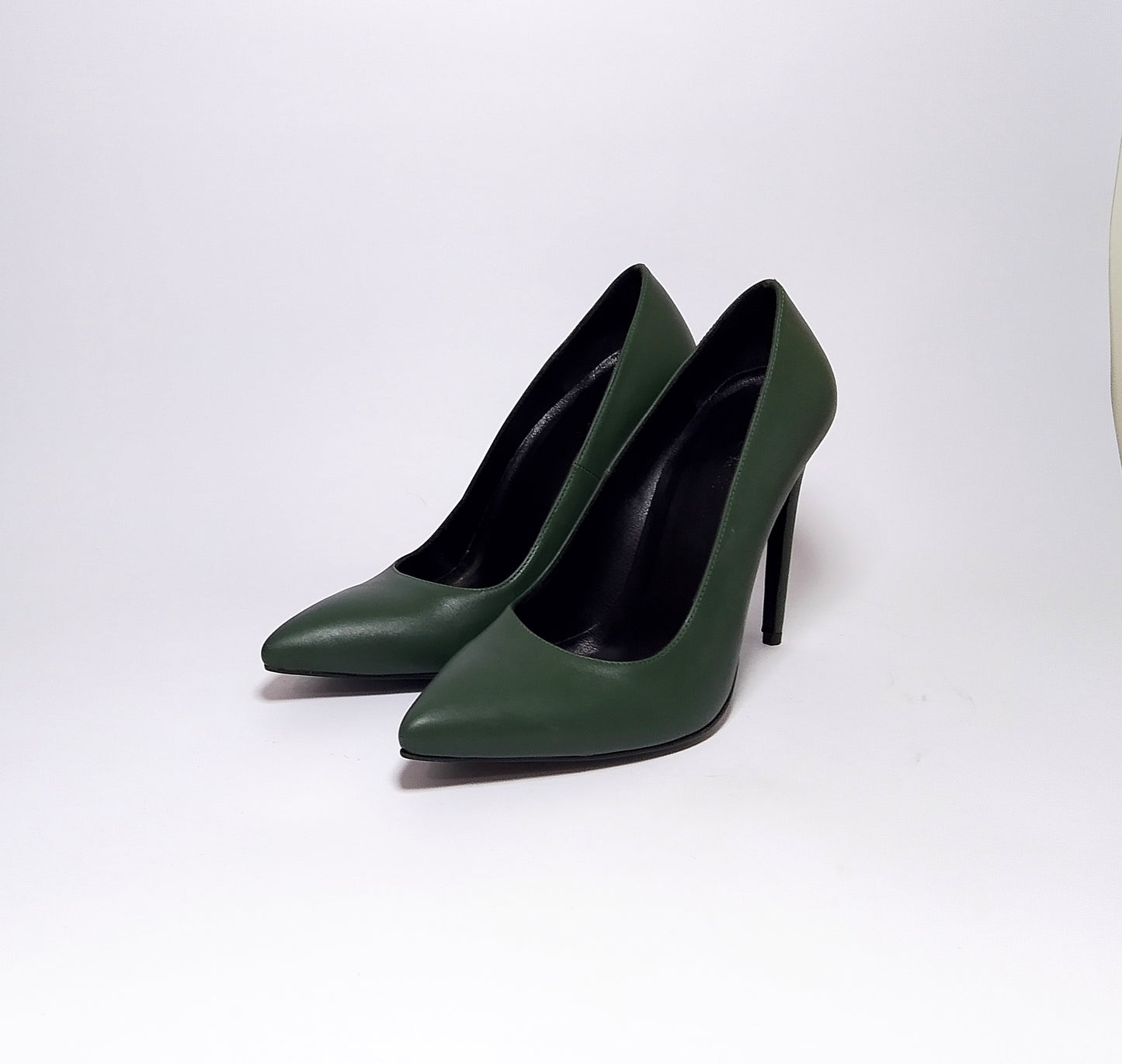 Olive Green 11cm Pump