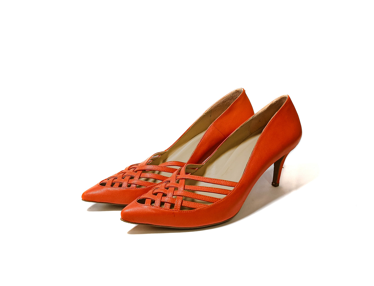 Orange 7cm heels | Flash Sale