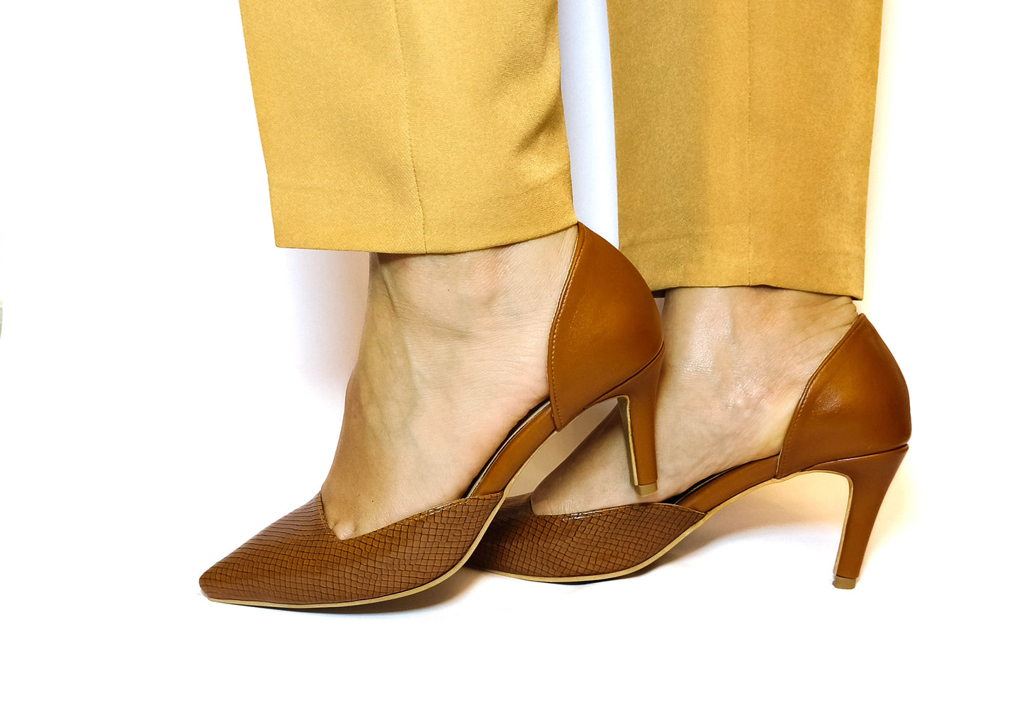 حذاء ليزارد دي أورساي بكعب 7 سم