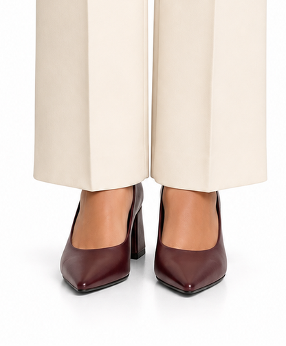 Executive Pump 6cm - Burgundy