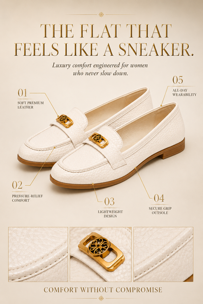 Executive Loafer - Cream