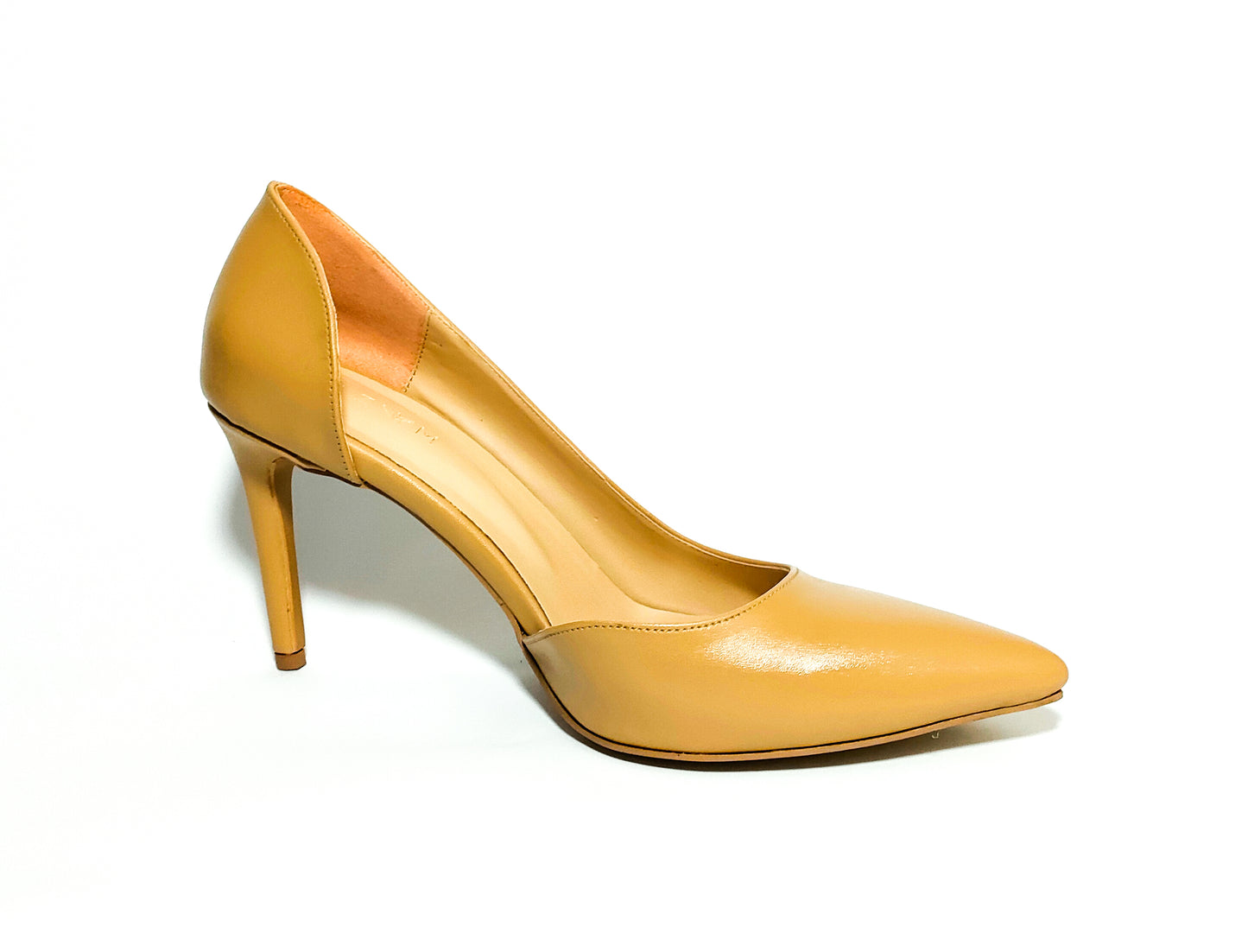Nude Pumps open from side 7cm