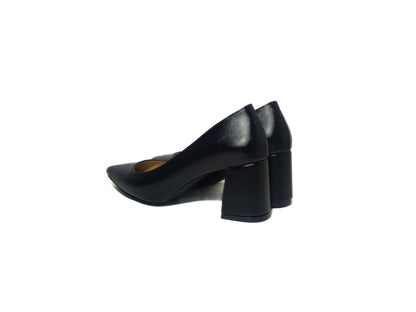 Black Executive heels - 7cm block heels