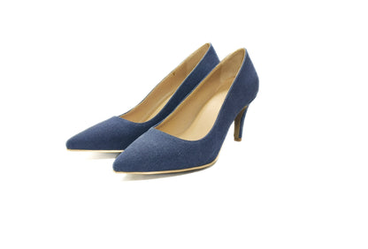 Navy Executive Heels -7cm