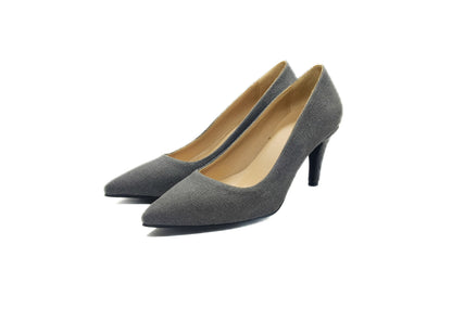Grey Executive Heels -7cm