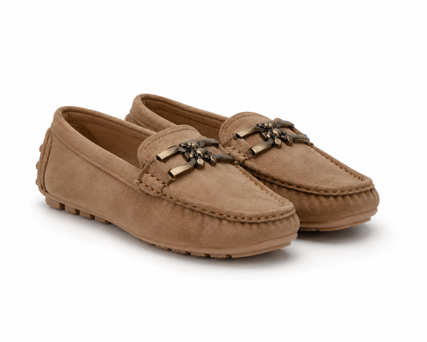 Teddy Bit Loafer - Beige