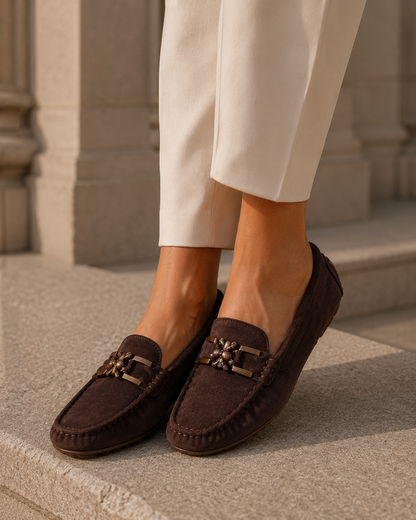 Teddy Bit Loafer - Brown
