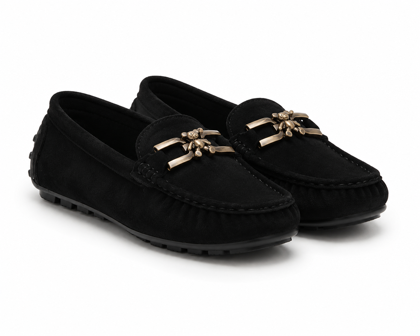 Teddy Bit Loafer - Black