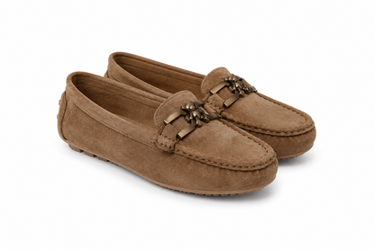 Teddy Bit Loafer - Beige
